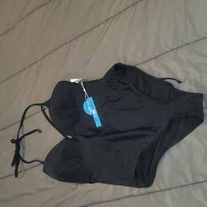 NWT BLACK ONE PIECE SWIMSUIT